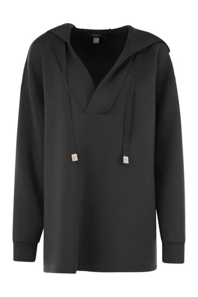 Weekend Max Mara Giallo - Long Sweatshirt In Scuba Jersey