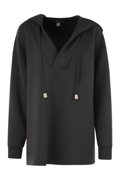 Weekend Max Mara Giallo - Long Sweatshirt In Scuba Jersey