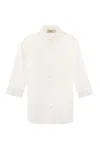 Weekend Max Mara Giralda Striped Poplin Shirt