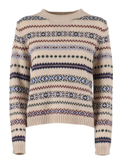 Weekend Max Mara Girocoll In Multi