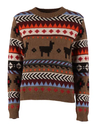 Weekend Max Mara Girocoll In Multi