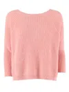 Weekend Max Mara Girocoll In Pink