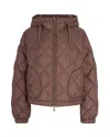 Weekend Max Mara Giubbino Eris Rosa Antico In Brown