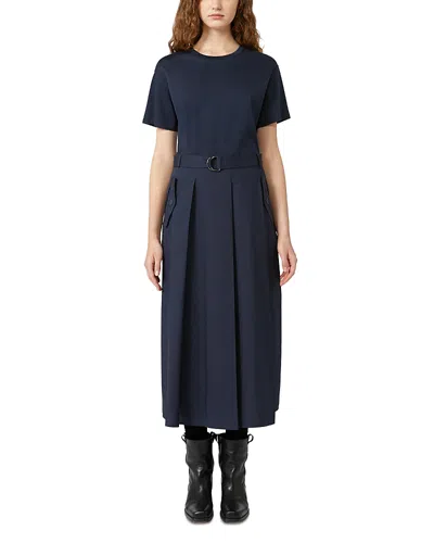 WEEKEND MAX MARA GOMMOSO NAVY DRESS