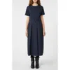 Weekend Max Mara Gommoso Pleated Midi Dress In Blue