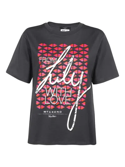WEEKEND MAX MARA GRAPHIC-PRINT COTTON T-SHIRT
