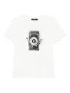 Weekend Max Mara Graphic-print T-shirt In White