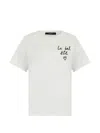 Weekend Max Mara Graphic T-shirt In White