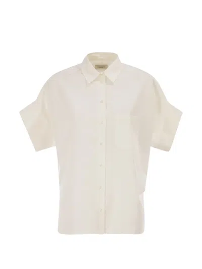 Weekend Max Mara Graphic-print Shirt In White