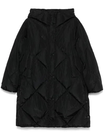 Weekend Max Mara Guelfo Coat In Black