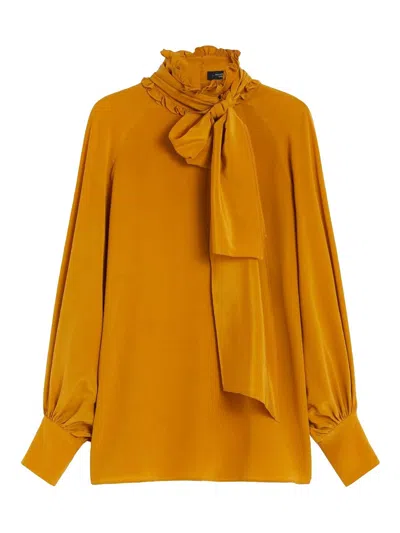 WEEKEND MAX MARA CAMISA - AMARILLO OSCURO
