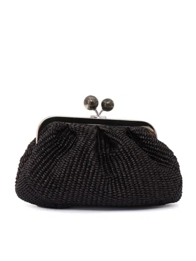 Weekend Max Mara Hand Held Bag. In Black