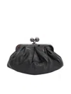 Weekend Max Mara Hand Held Bag. In Black
