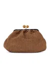 Weekend Max Mara Fortuna Chained Medium Pasticcino Bag In Brown