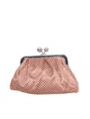 Weekend Max Mara Hand Held Bag. In Gold