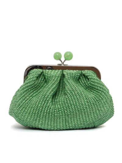 Weekend Max Mara Hand Held Bag. In Green
