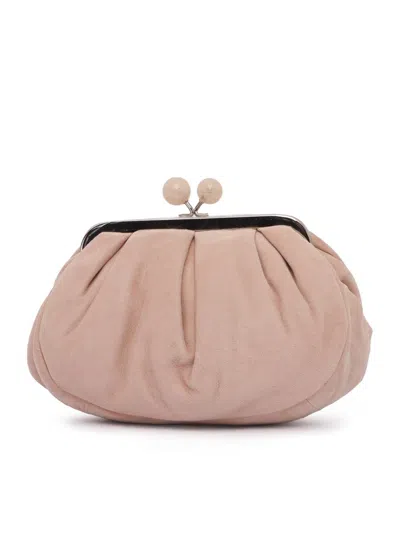 Weekend Max Mara Hand Held Bag. In Pink
