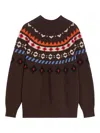 Weekend Max Mara Weekend Maxmara Hardy Jumper Chocolate In Multi