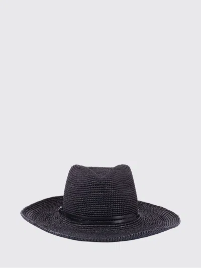 Weekend Max Mara Hat Woman  In Black