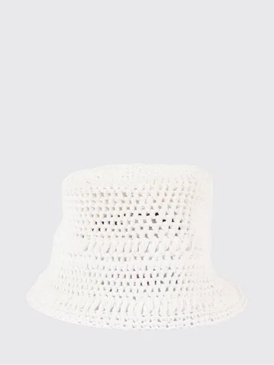 Weekend Max Mara Hat Woman  In White