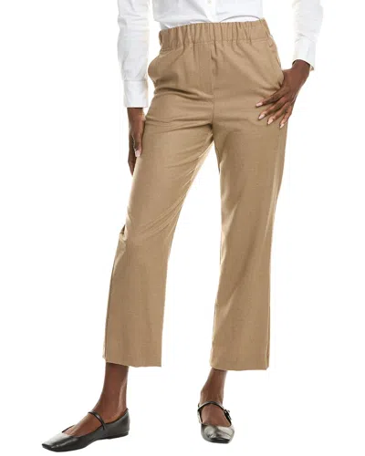 Weekend Max Mara Hateley Long Trouser In Neutral