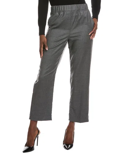 Weekend Max Mara Hateley Wool Trouser In Gray