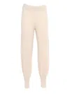 Weekend Max Mara "hiberis" Relaxed Fit Trousers In White