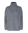 WEEKEND MAX MARA HIGH NECK LONG-SLEEVED JUMPER