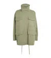 Weekend Max Mara High-neck Utility Jacket In Green