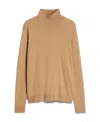 Weekend Max Mara Long-sleeved Wool Sweater In Nude