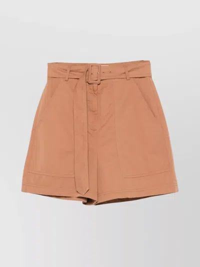 WEEKEND MAX MARA HIGH WAIST TROUSERS BELTED