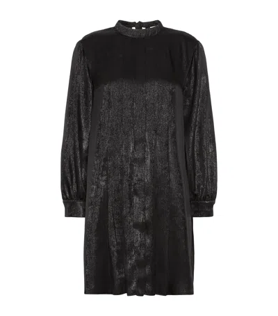 Weekend Max Mara High-neck Mini Dress In Black