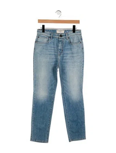 Pre-owned Weekend Max Mara High-rise Skinny Leg Jeans W/ Tags In Blue