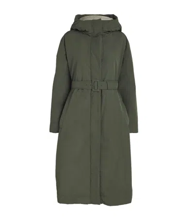 Weekend Max Mara Hooded Coat In Uniform
