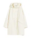 Weekend Max Mara Hooded Parka In White