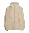 Weekend Max Mara Hooded Rain Jacket In Neutral