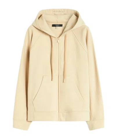 Weekend Max Mara Hooded Sweatshirt In Brown