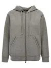 Weekend Max Mara Hoodie Dovere In Gray