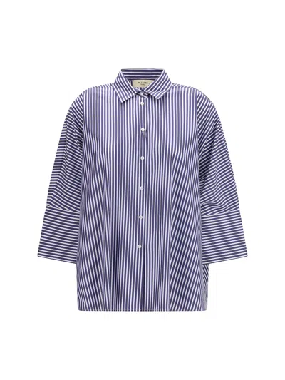 Weekend Max Mara Hudson Shirt In Blue