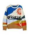 Weekend Max Mara Inlaid Sweater In Multicolor