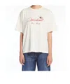 Weekend Max Mara Item O-neck Short-sleeved T-shirt In White