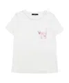 Weekend Max Mara Item O-neck Short-sleeved T-shirt In White
