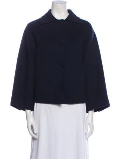 Pre-owned Weekend Max Mara Jacket In Blue