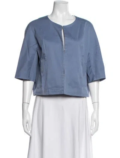 Pre-owned Weekend Max Mara Jacket In Blue