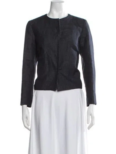 Pre-owned Weekend Max Mara Jacket In Blue