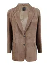 Weekend Max Mara Jacket In Brown