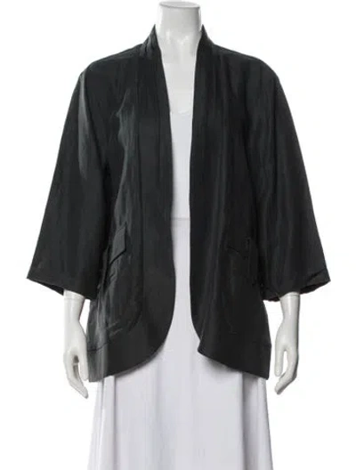 Pre-owned Weekend Max Mara Jacket In Gray