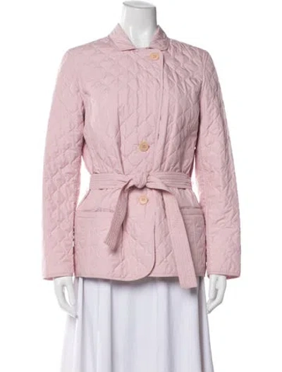 Pre-owned Weekend Max Mara Jacket In Pink