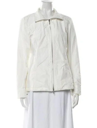 Pre-owned Weekend Max Mara Jacket In White
