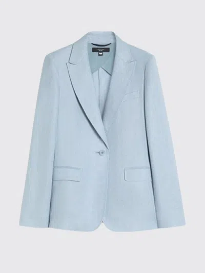 Weekend Max Mara Jacket Woman In Blue